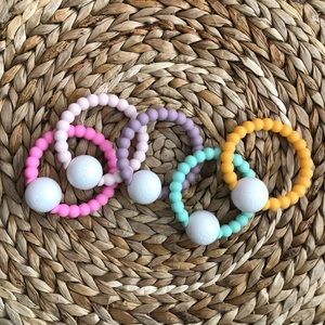 Ryan & Rose Cutie Teether Rattle Lot